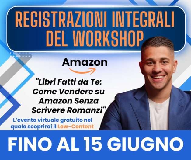 REPLAY LEZIONI Guadagna da casa grazie ad Amazon
